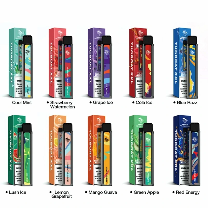 Wholesale Cheap Price Tugboat XXL 2500puffs Vape Pod 1000mAh Wholesale Disposable Vape Pen Pod Pen E Cig Disposable Vape