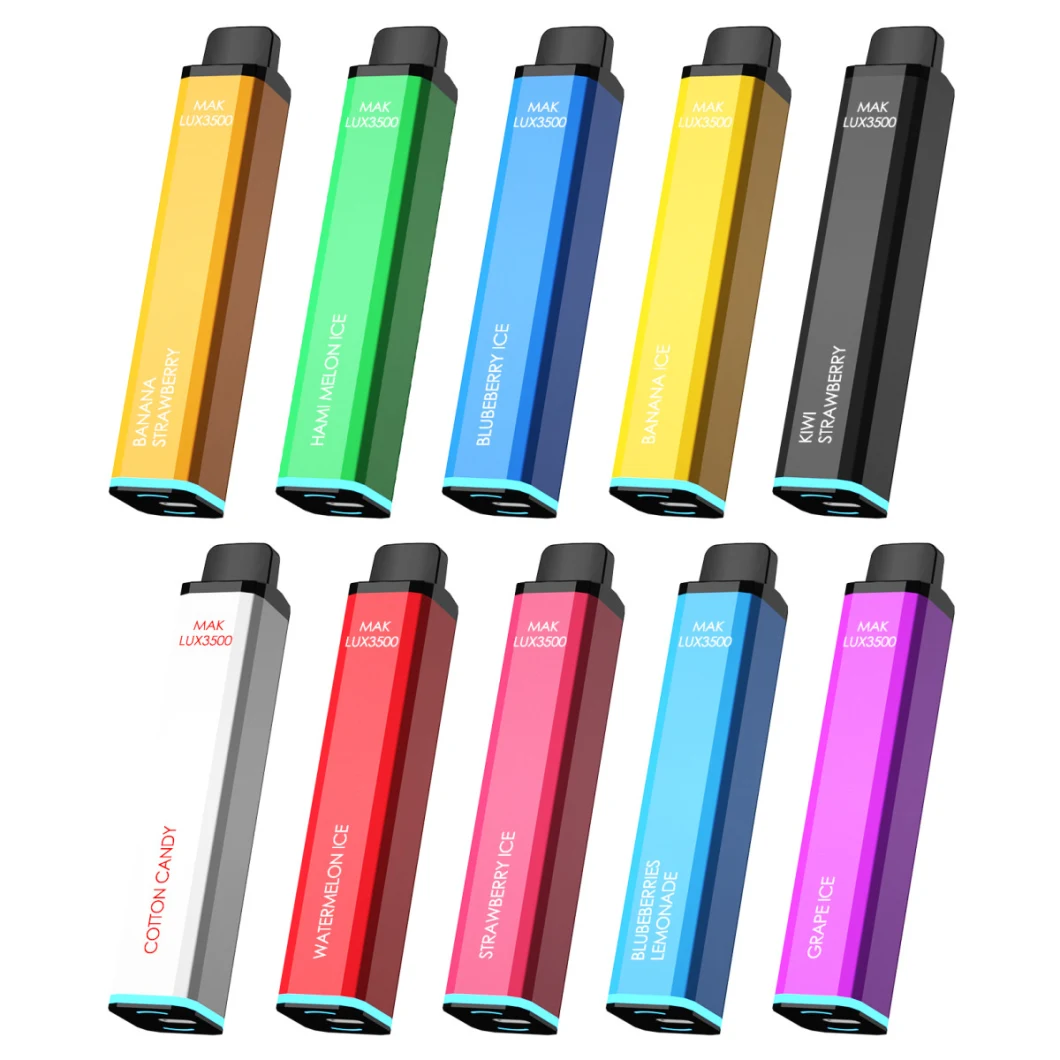 China Made Square E-Cigarette/E-Cigar/Various Fruit-Flavored Disposable E-Cigarette Puffs XXL 3500