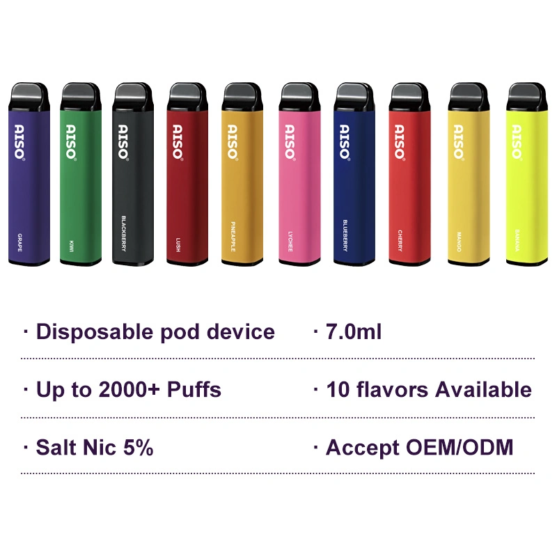 High Quality E-Cig Disposable Vape 2000 Puffs